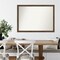 Amanti Art Non-Beveled Wood Wall Mirror, Regis Barnwood Grey Narrow Frame